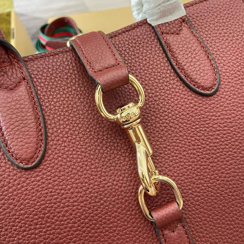 GUCCI SMALL TOTE BAG WITH HOOK CLOSURE - Top Club