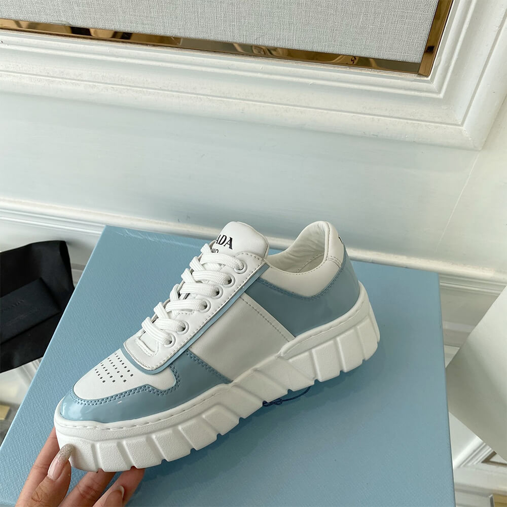 Prada Leather Sneakers - Top Club