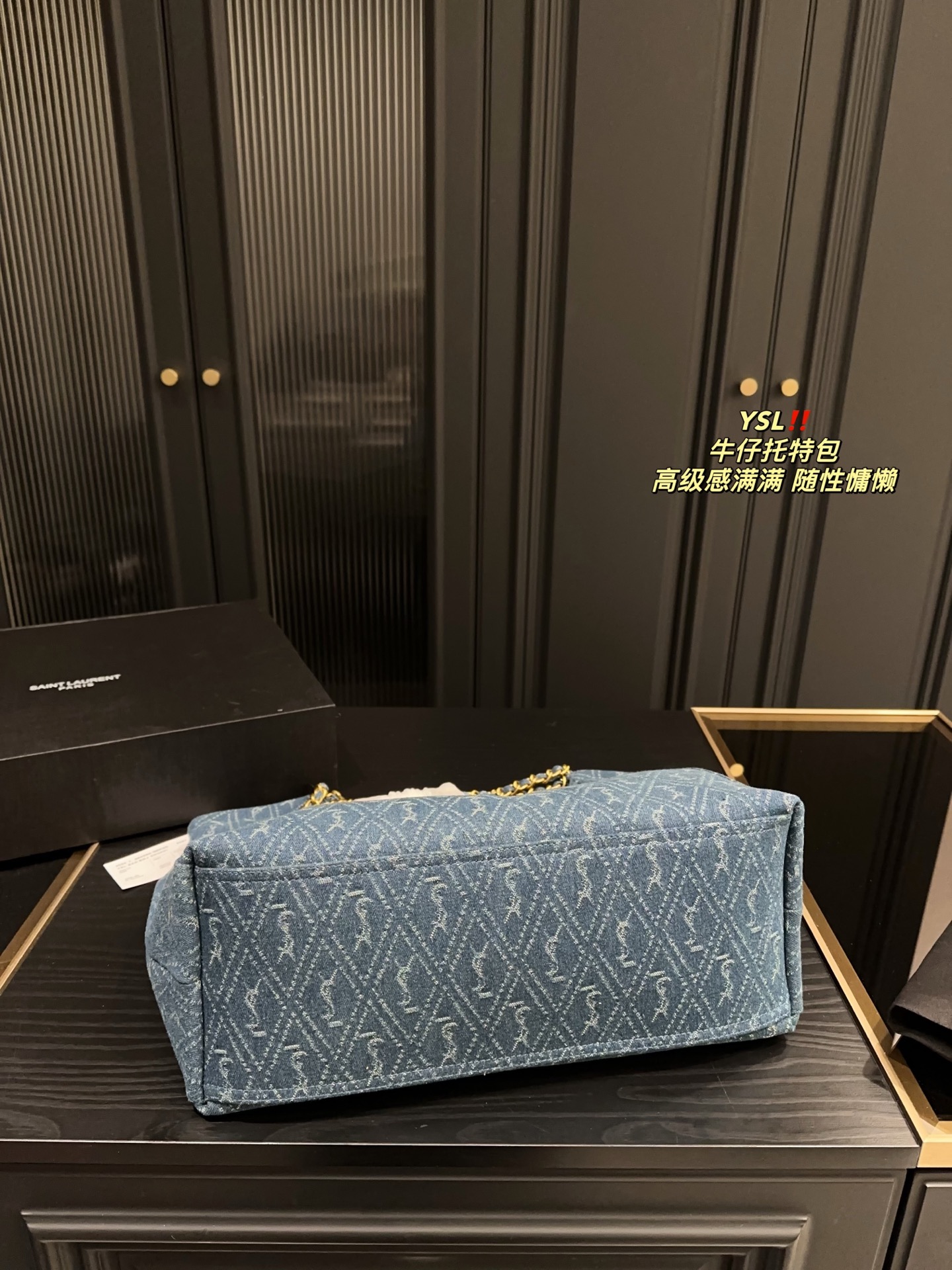 Y new arrival denim tote bag size: 39*35 cm - Top Club