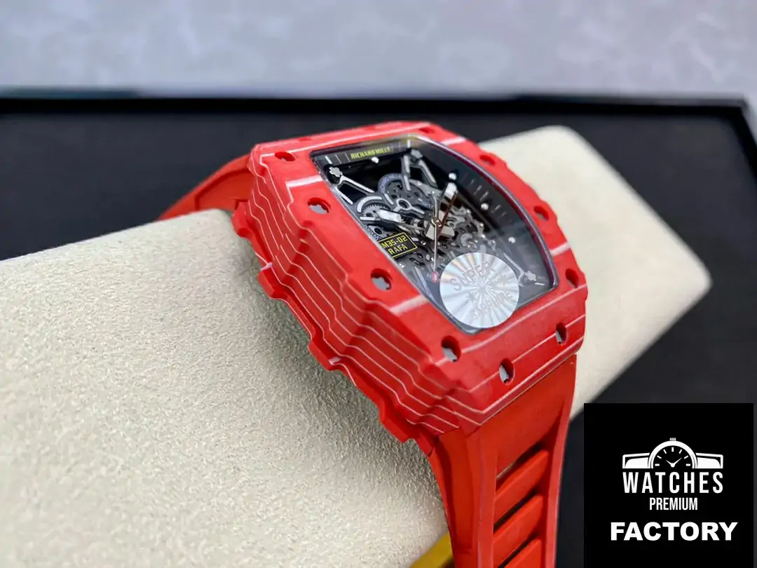 Richard Mille RM035-02 RM Factory Red Rubber Strap