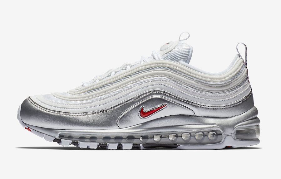 Air Max 97 QS  B-Sides White Silver  AT5458-100 - Sneaker Replica Workshop
