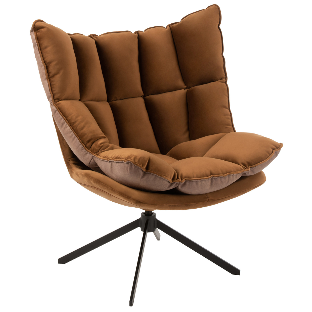 Fauteuil Serena bruin
