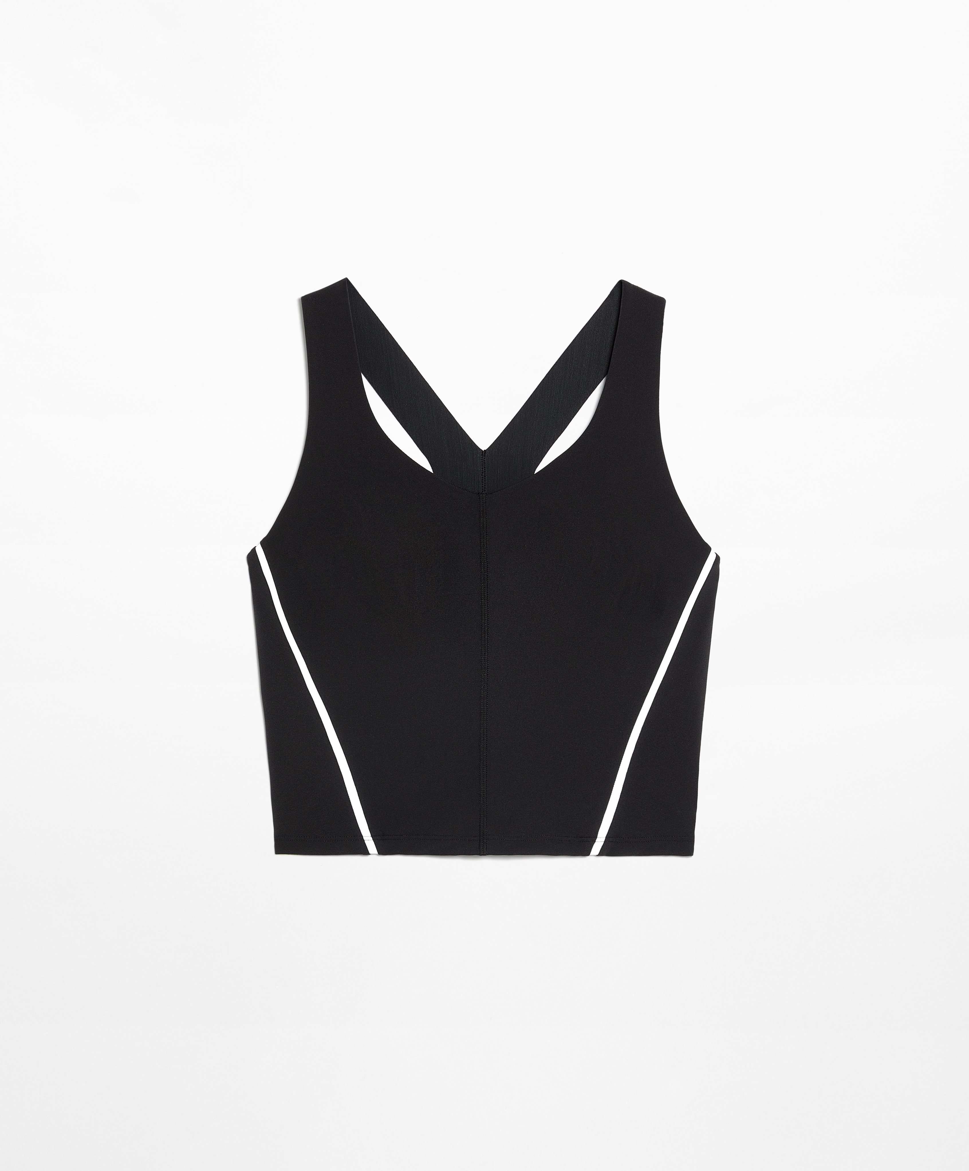 OYSHO Reflective strap compressive tank top