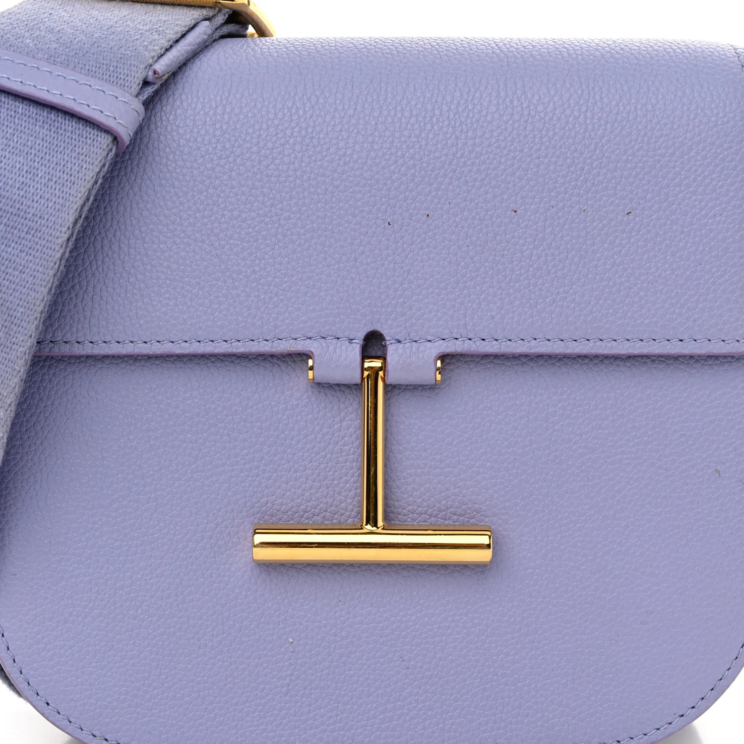 Calfskin Mini T Clasp Tara Crossbody Bag Hyacinth - Top Club