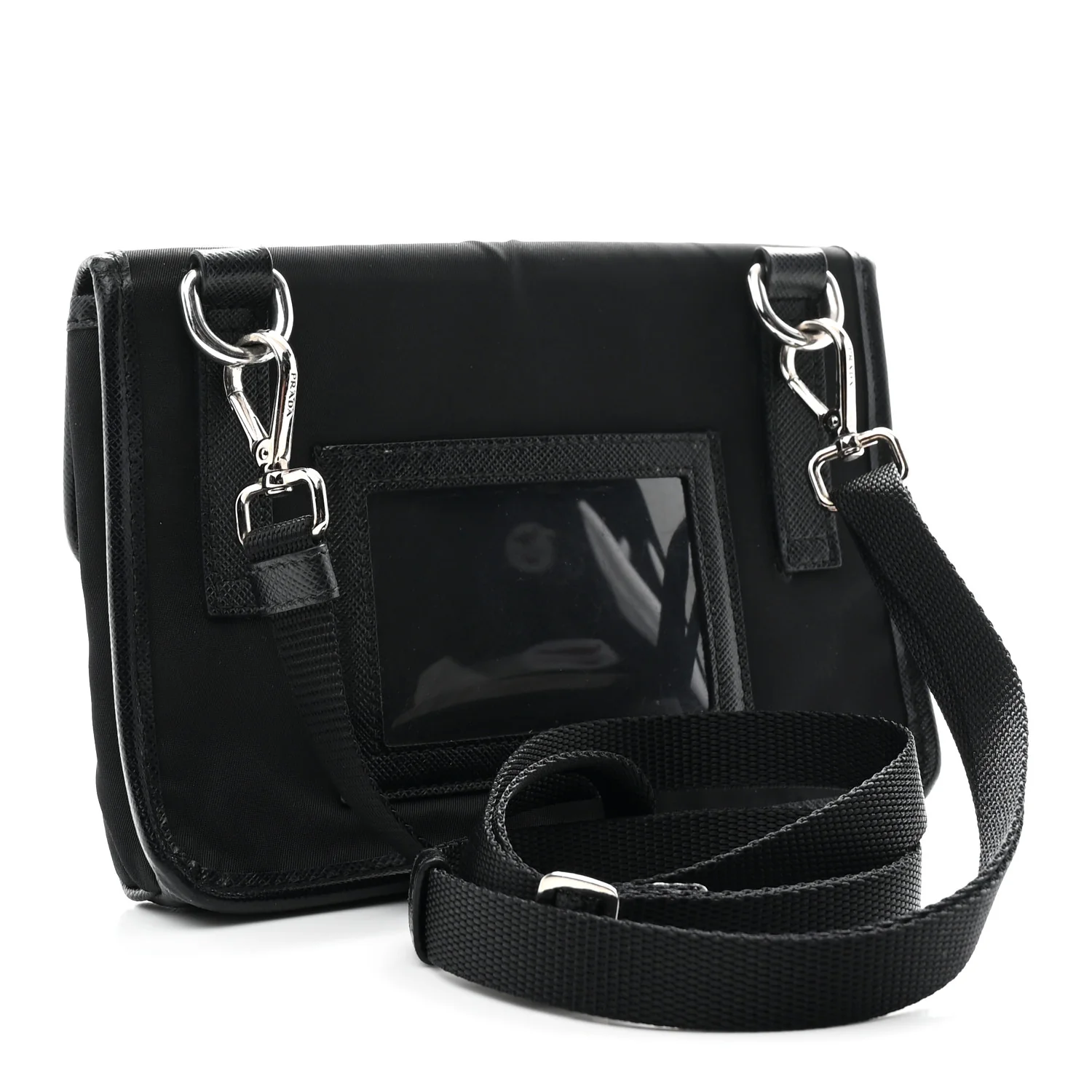 Re-Nylon Saffiano Lunar New Year Smartphone Case Crossbody Black - Top Club