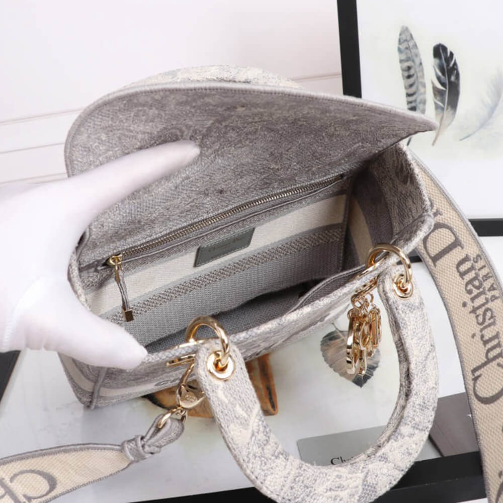 DIOR MEDIUM LADY D-LITE BAG(High-End Grade) - Top Club