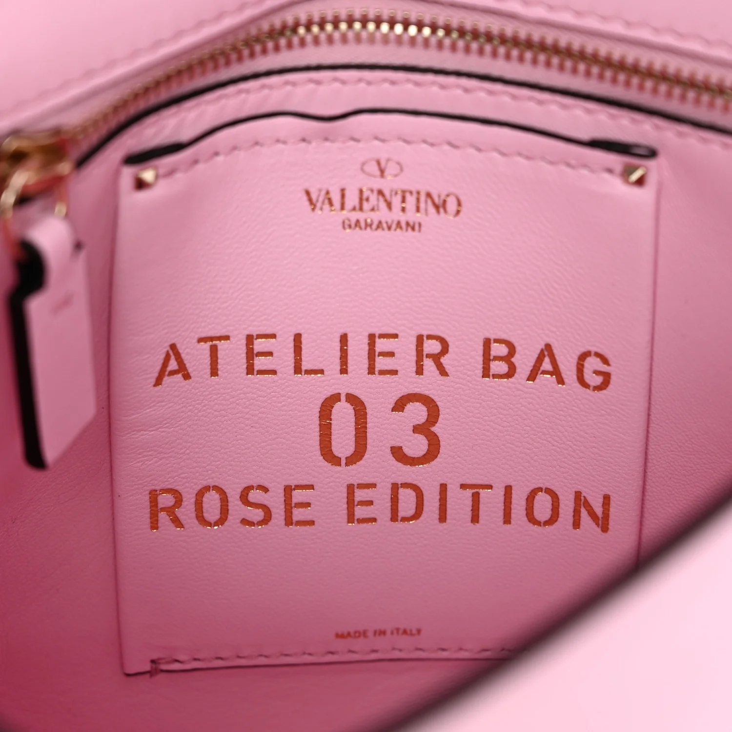 Nappa Atelier 03 Rose Edition Small Flap Crossbody Bag Pink Borealis - Top Club