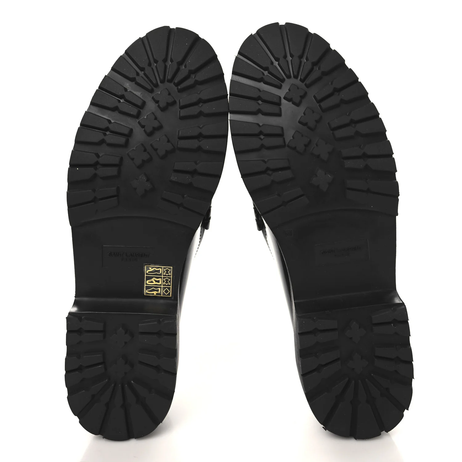 Glazed Calfskin Le Loafer 15 Penny Slippers 38.5 Black - Top Club