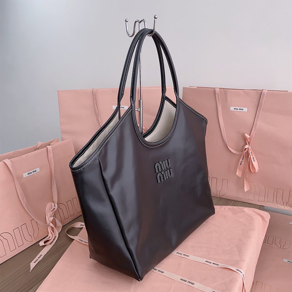 MIUMIU LARGE IVY LEATHER BAG(HIGH-END GRADE) - Top Club