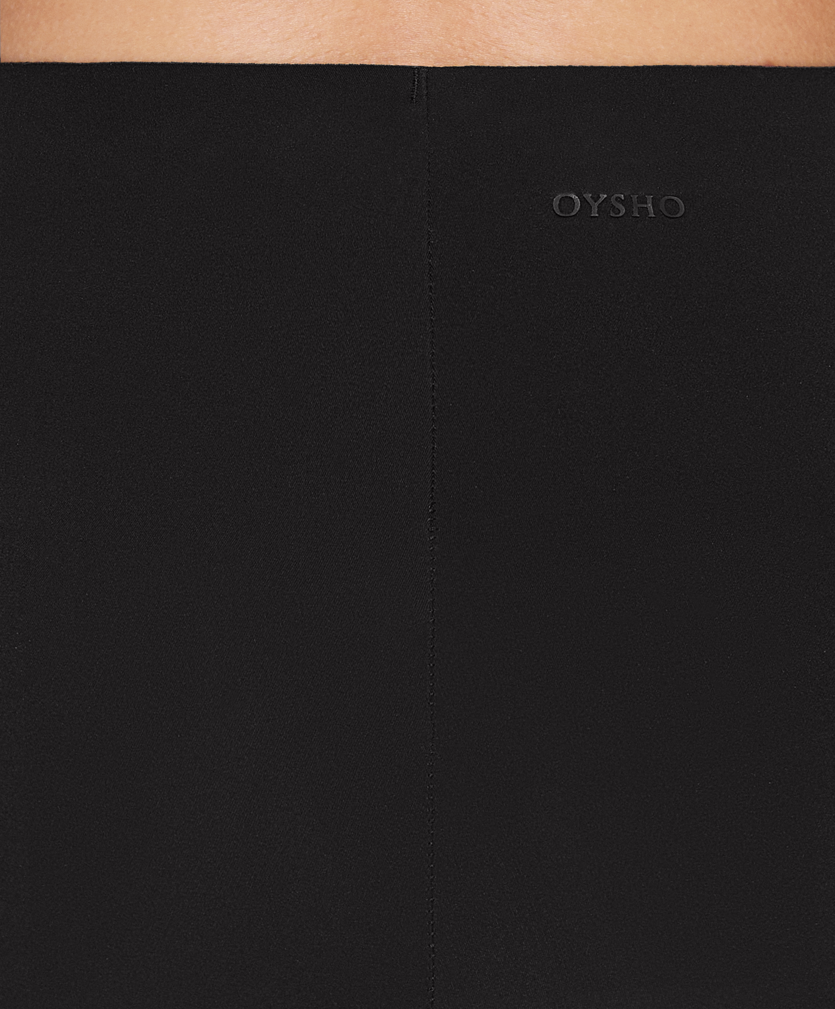 OYSHO V-cut light-touch 65cm ankle-length leggings