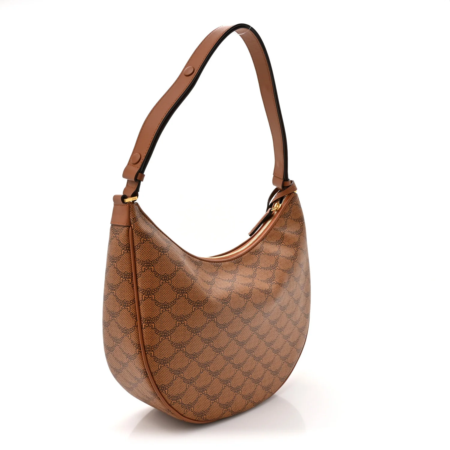 Lauretos Nappa Medium Himmel Hobo Cognac - Top Club
