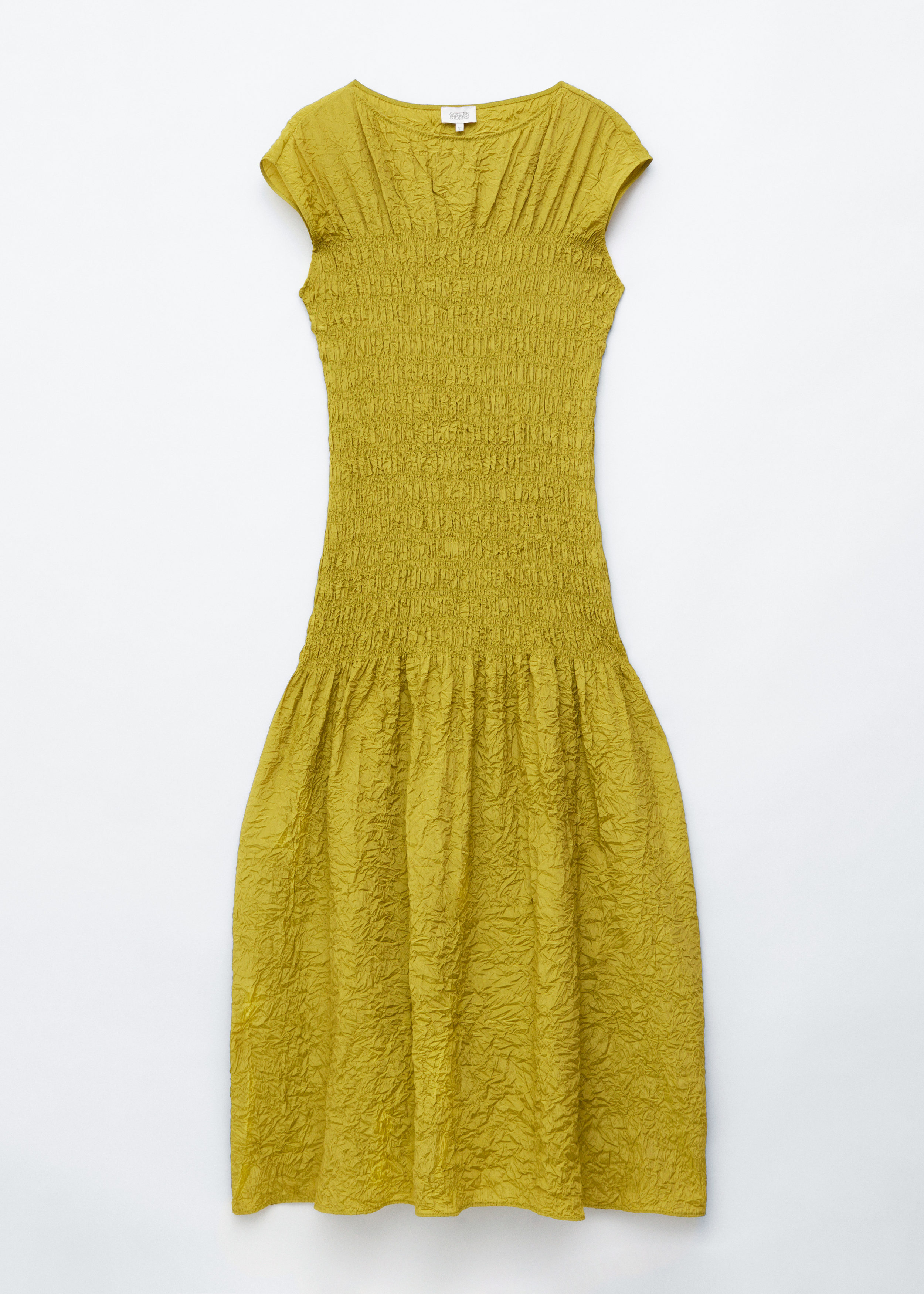 & Other Stories SMOCKED MAXI DRESS