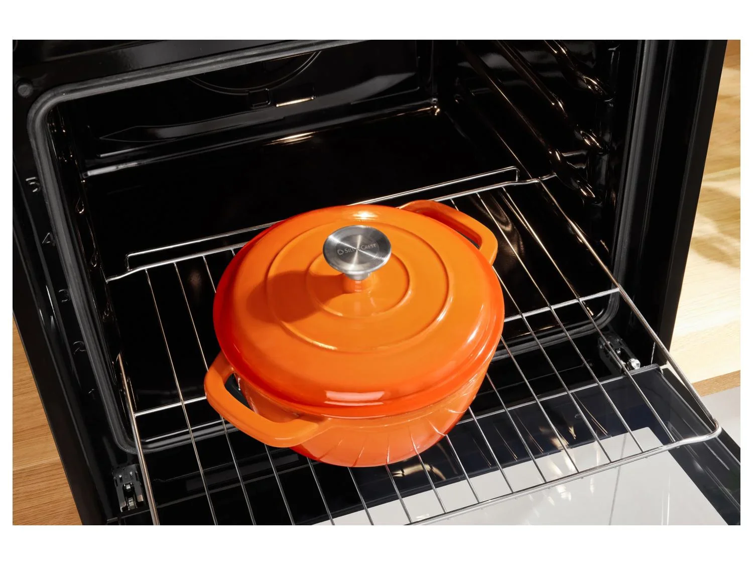 SILVERCREST Faitout en fonte Premium, 22 cm