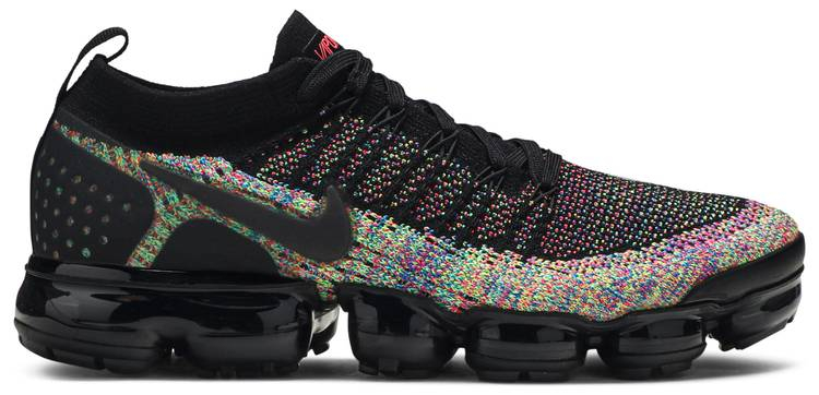 Air VaporMax Flyknit 2  Black Multi-Color  942842-017 - Sneaker Replica Workshop