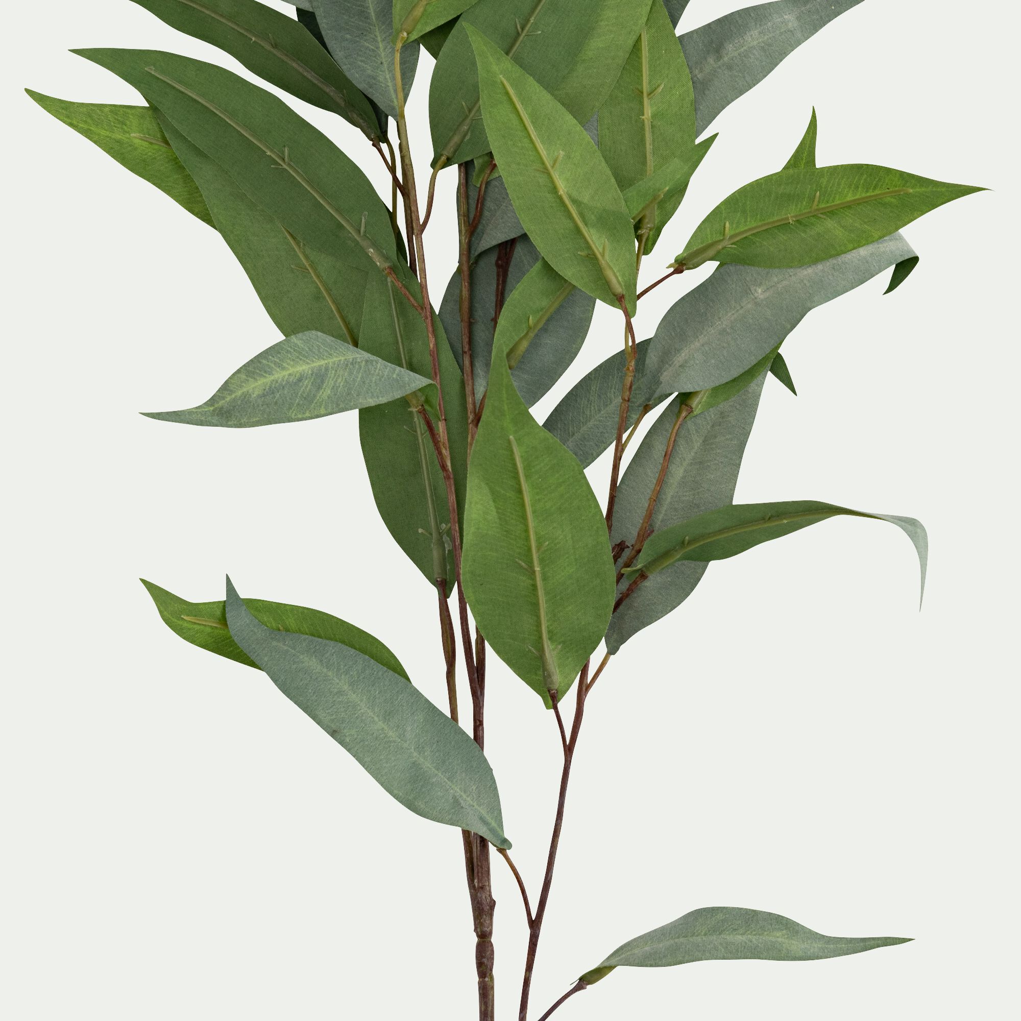 BERILLO - Branche d'eucalyptus artificielle H93cm - vert