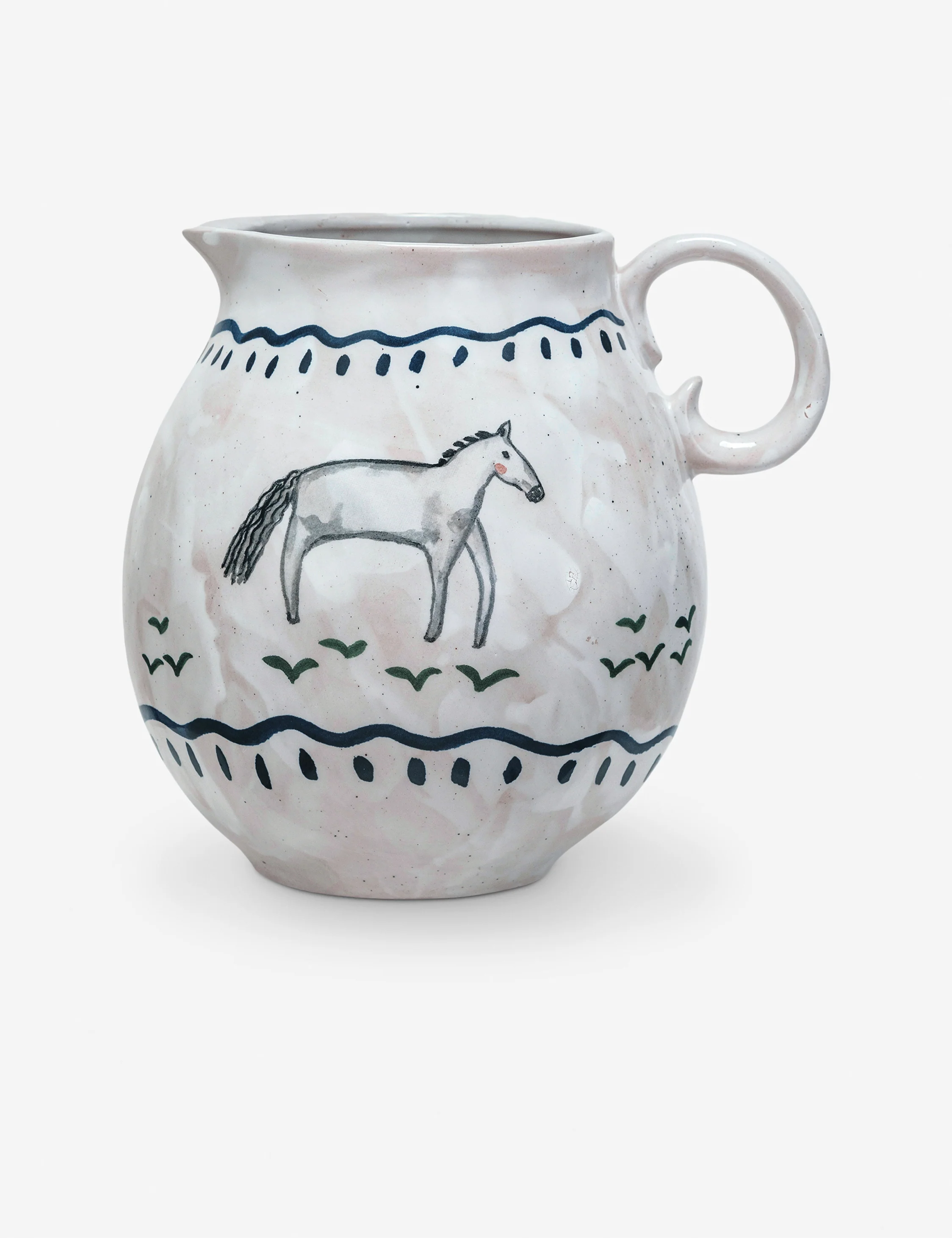 Epona Hand-Painted Pitcher
