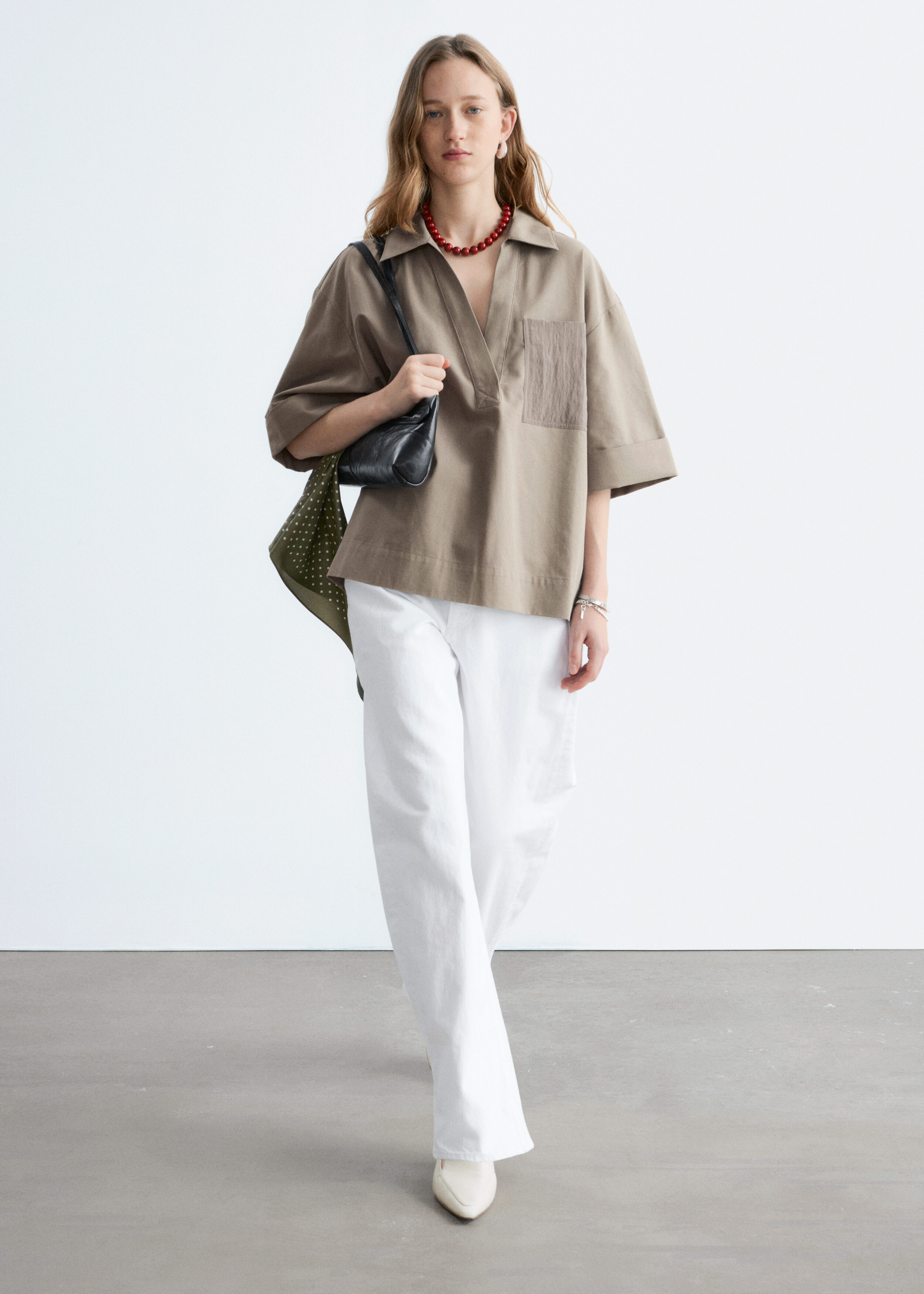 & Other Stories BOXY SHORT-SLEEVE SHIRT