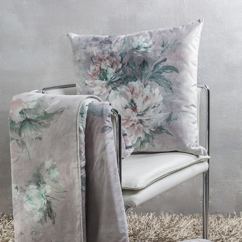 Cuscino Arredo In  Serenissima 50X50 Rosa Mirabello