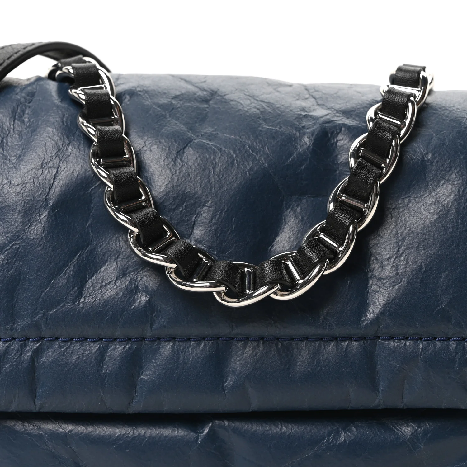 Lambskin The Pillow Bag Blue Sea - Top Club