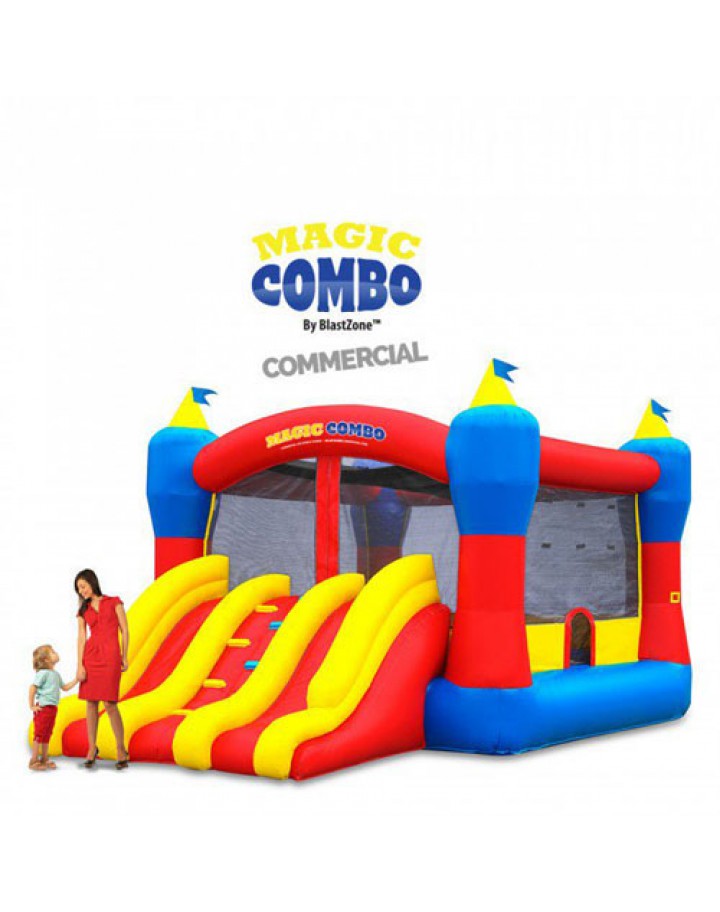Magic Combo 15 Commercial Inflatable Bouncer with Dia