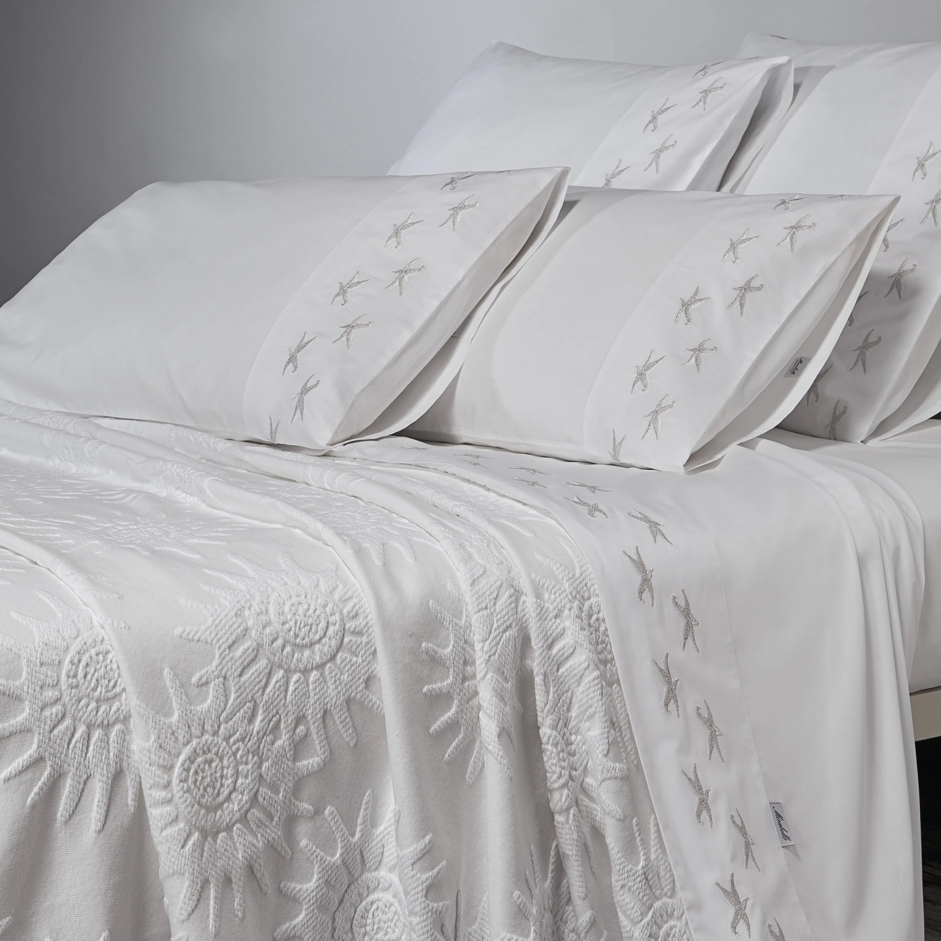 Copriletto Trapuntato In Percalle Playa-Percalle Matrimoniale