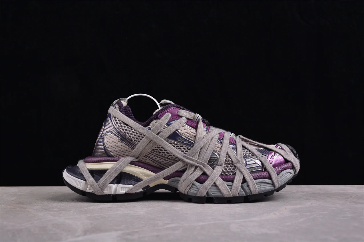 Balenciaga 3XL Extreme Lace-Up – Purple Power - Sneaker Replica Workshop