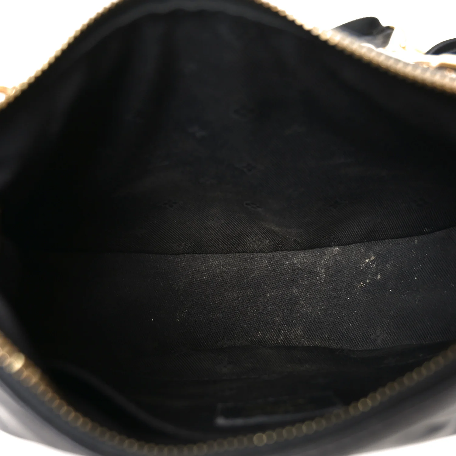 Calfskin Bubblegram Over The Moon Black - Top Club