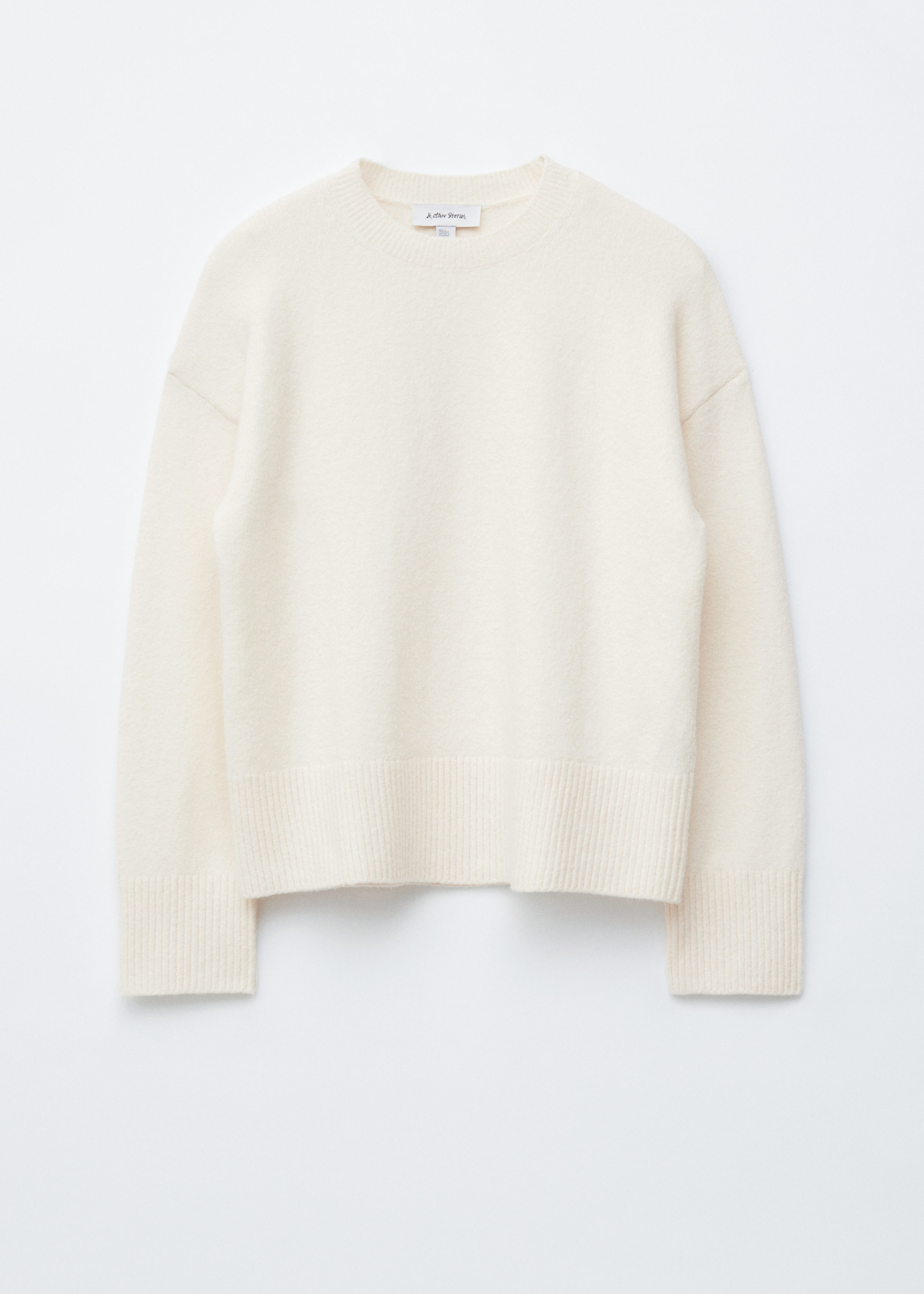 & Other Stories RELAXED FIT KNITTED SWEATER