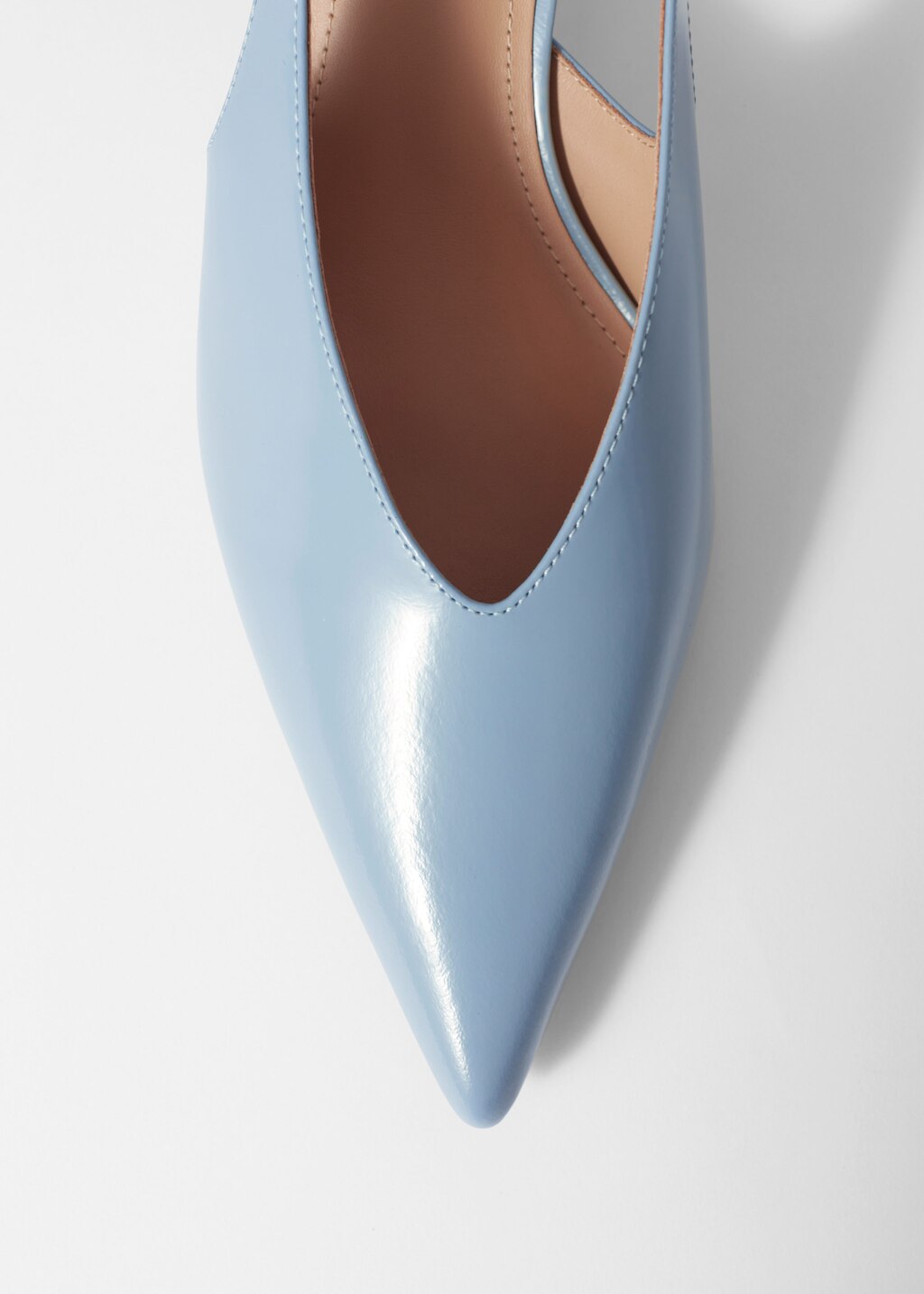 & Other Stories CLASSIC LEATHER SLINGBACK PUMPS