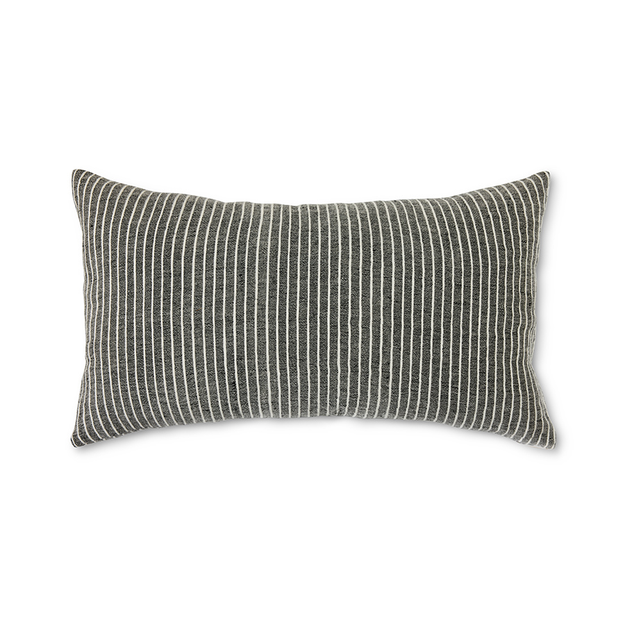 Sierkussen Striped monochrome 70x40 cm
