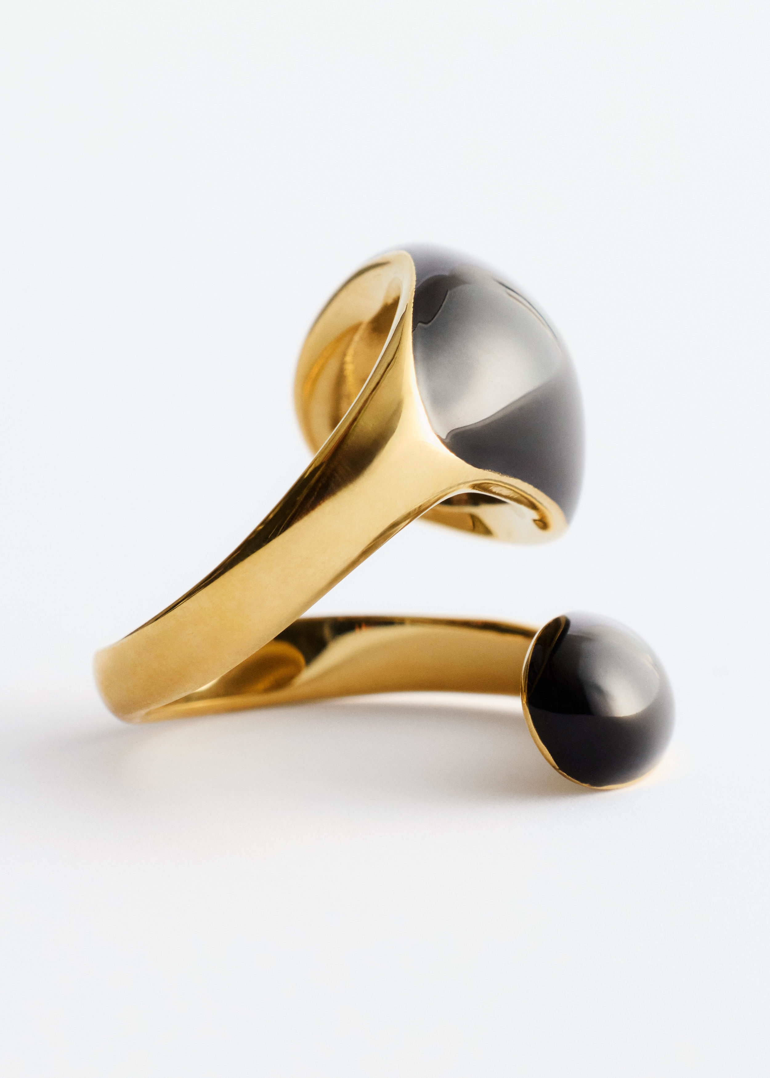 & Other Stories DOUBLE-TWIST SCULPTURAL RING