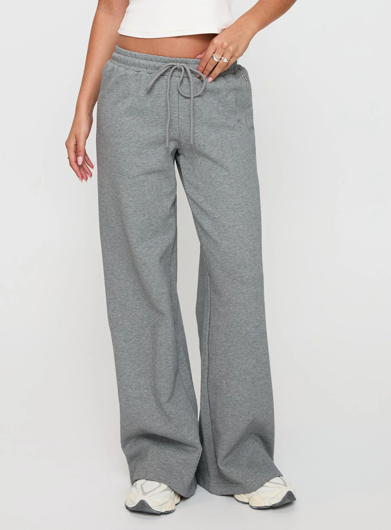 All Day Straight Leg Sweatpants Grey Marle