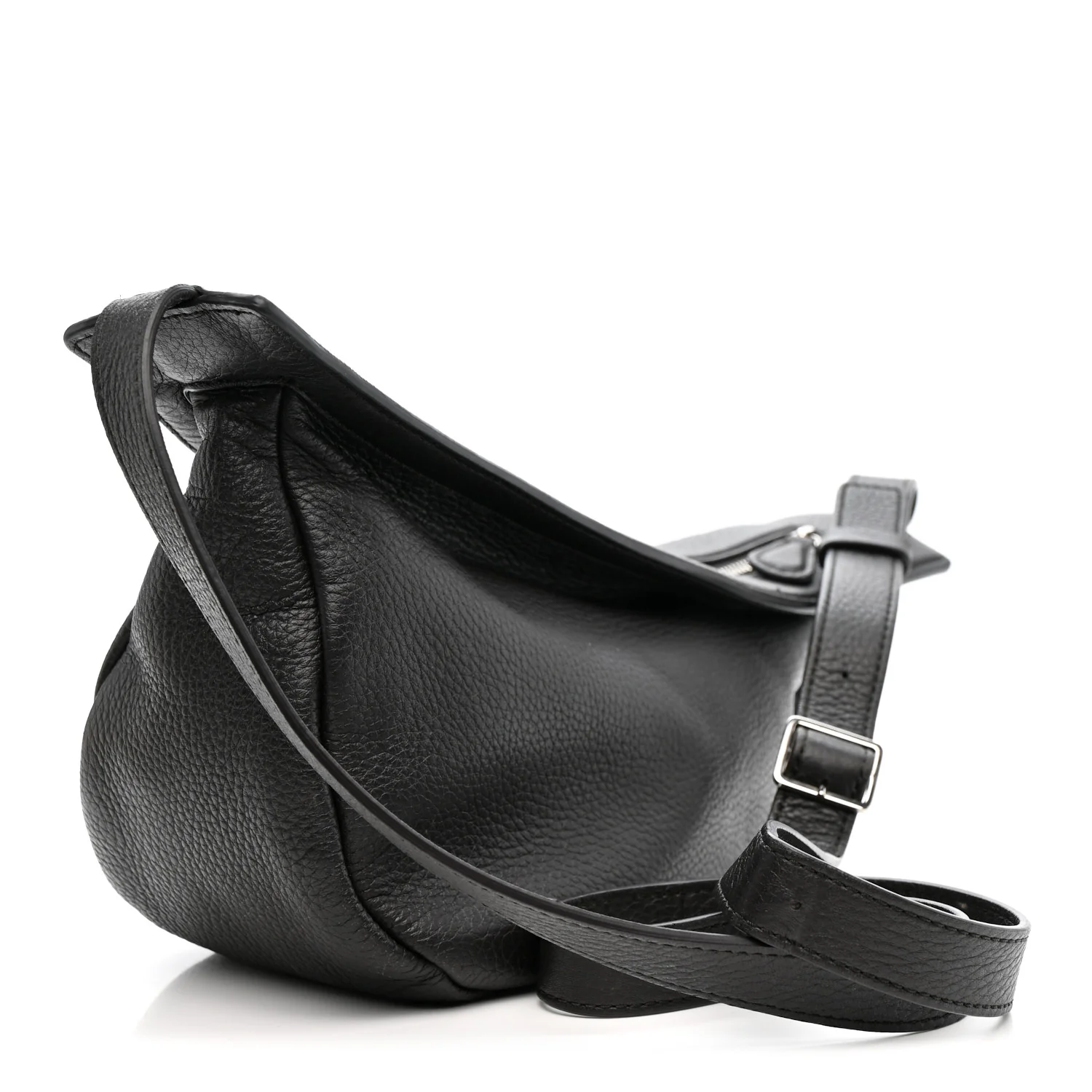 Deerskin Small Slouchy Banana Bag Espresso - Top Club