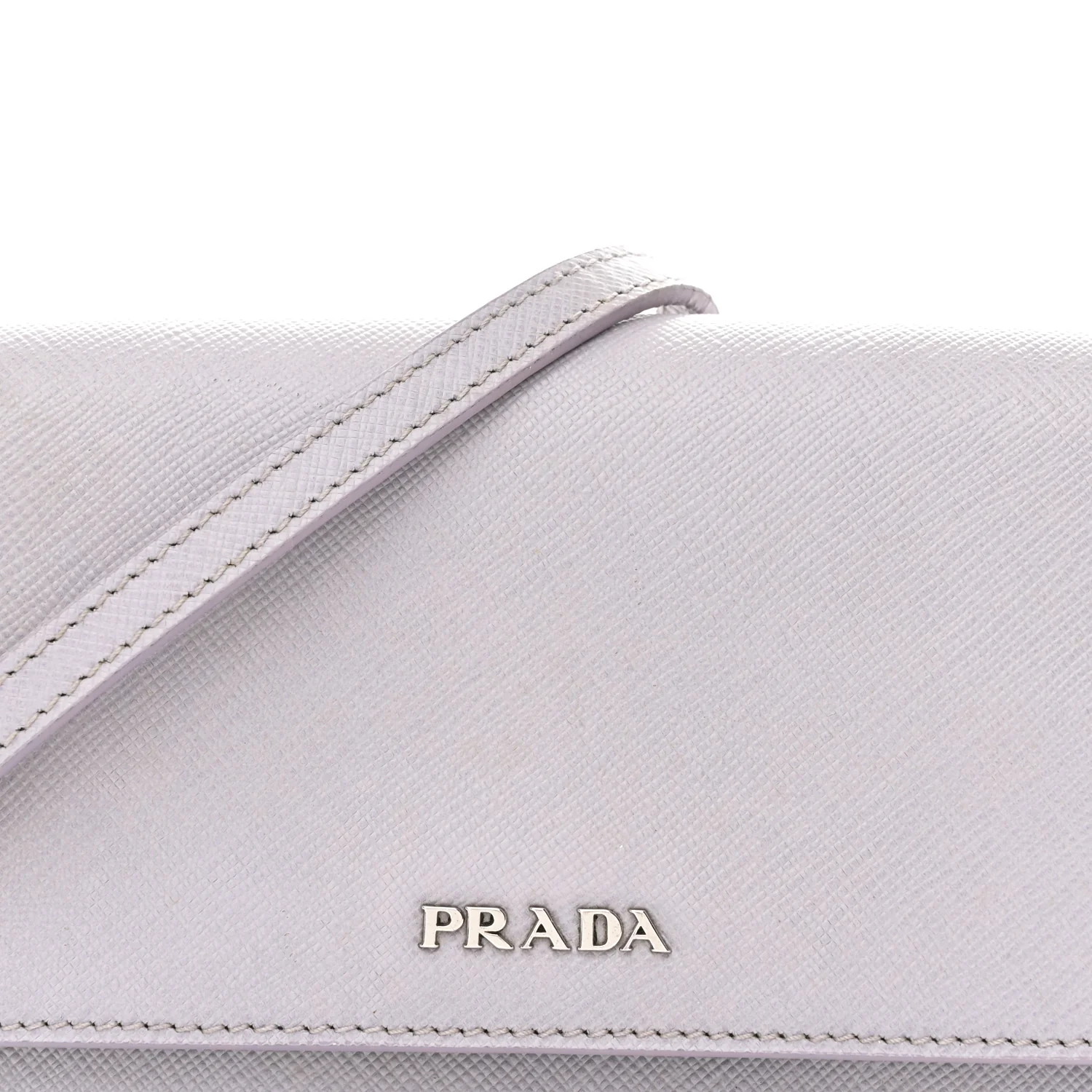 Saffiano Lux Crossbody Bag Glicine - Top Club