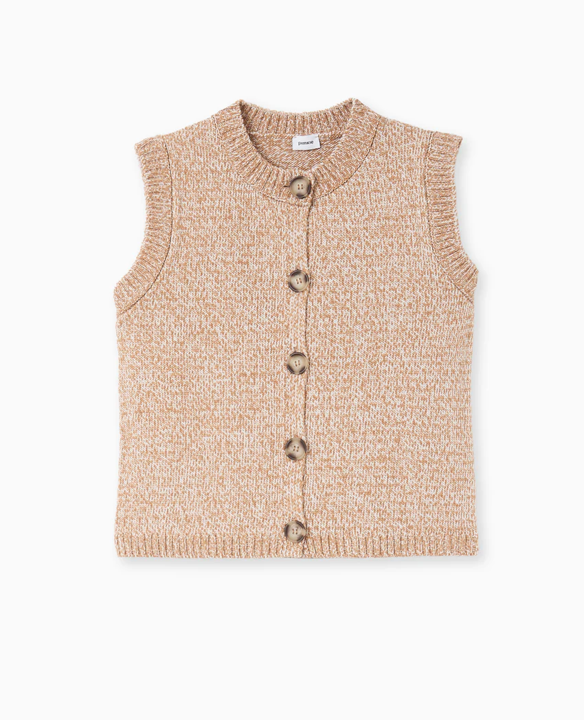 Pimkie Gilet sans manches en maille moulinée