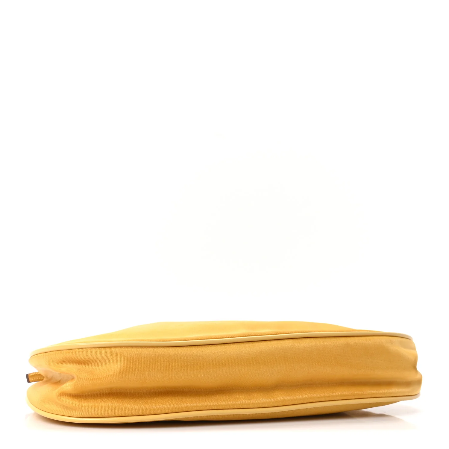 Tessuto Nylon Light Chain Shoulder Bag Yellow - Top Club