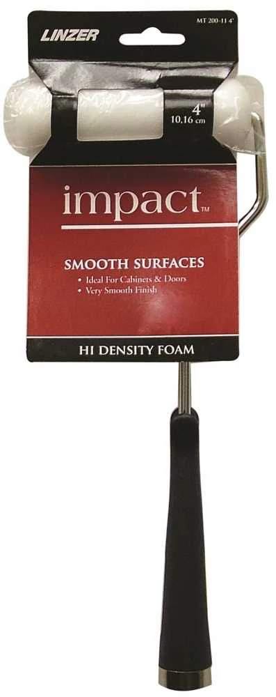 Linzer High Density Foam Roller Cover With Frame, 4 In. X 11 In. - CPC Painting, Inc.