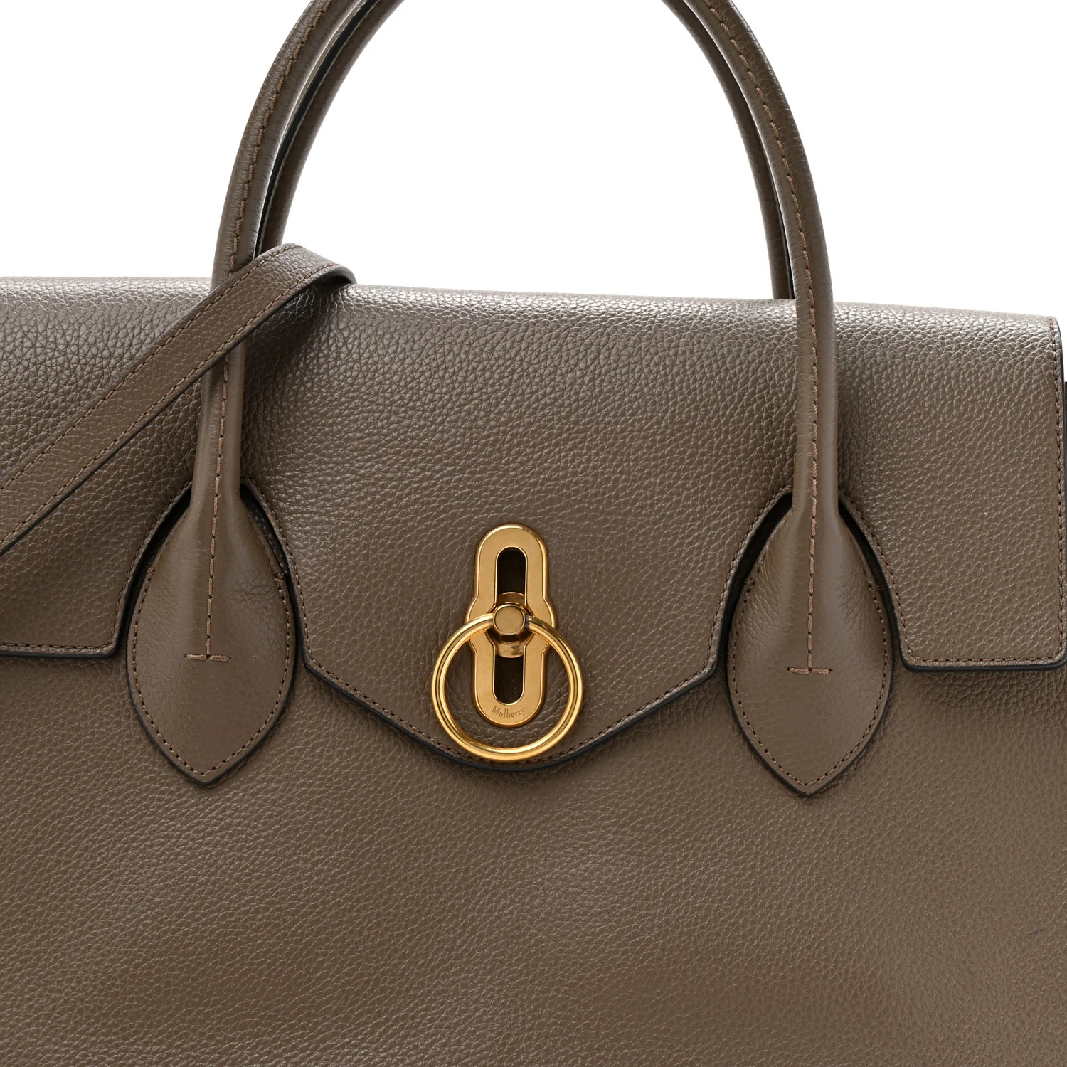 Small Classic Grain Calfskin Seaton Clay - Top Club