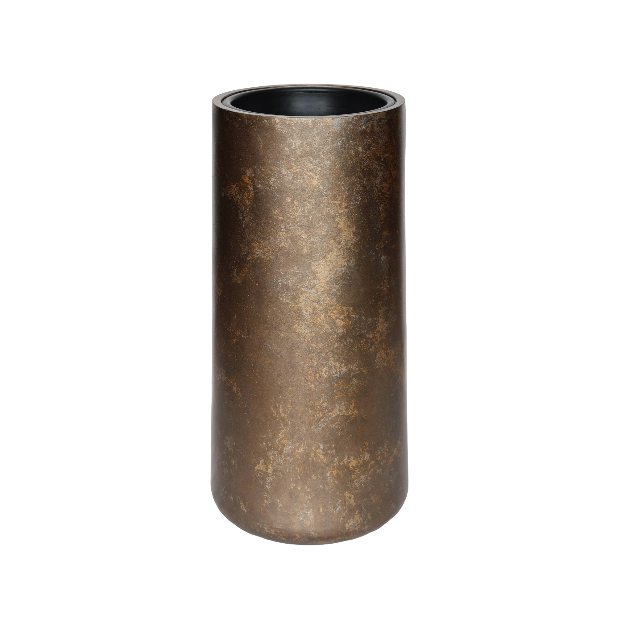 Plantenpot Bangkok dark rustic Ø38 x H80 cm