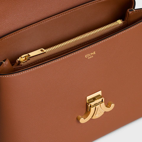 MEDIUM NINO BAG IN SUPPLE GRAINED CALFSKIN - Top Club
