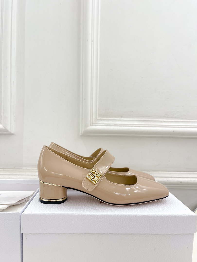 Dior KDV268VNI Miss Dior Pump 40mm Patent Calfskin D82978 - Sneaker Replica Workshop
