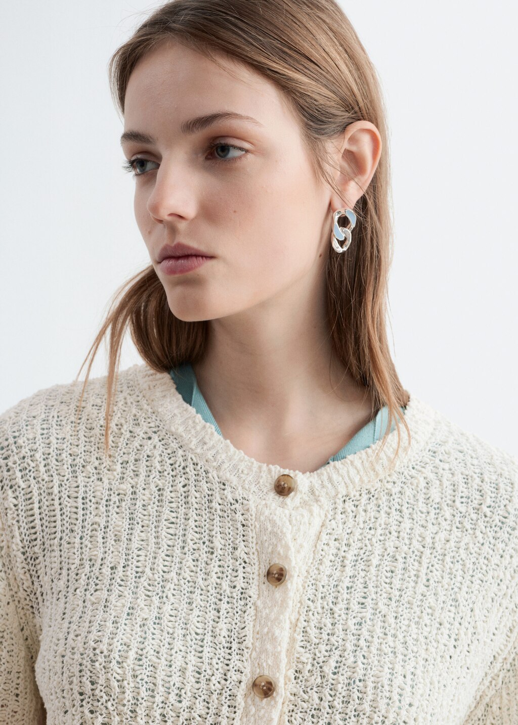& Other Stories SILK-COTTON CARDIGAN