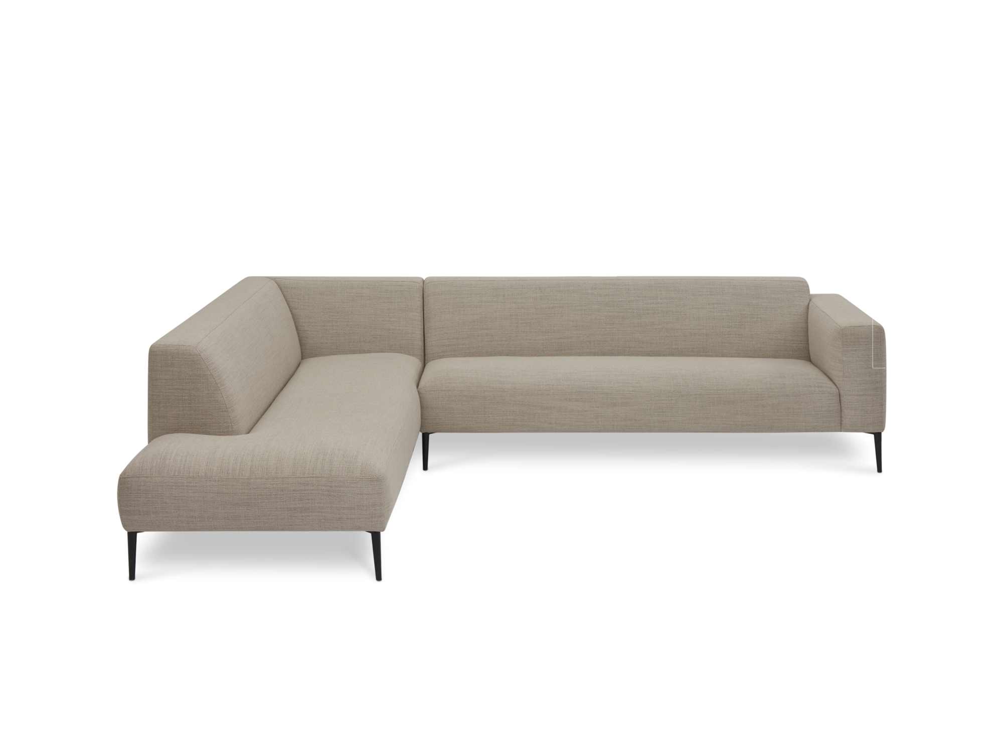 Hoekbank Fay links beige