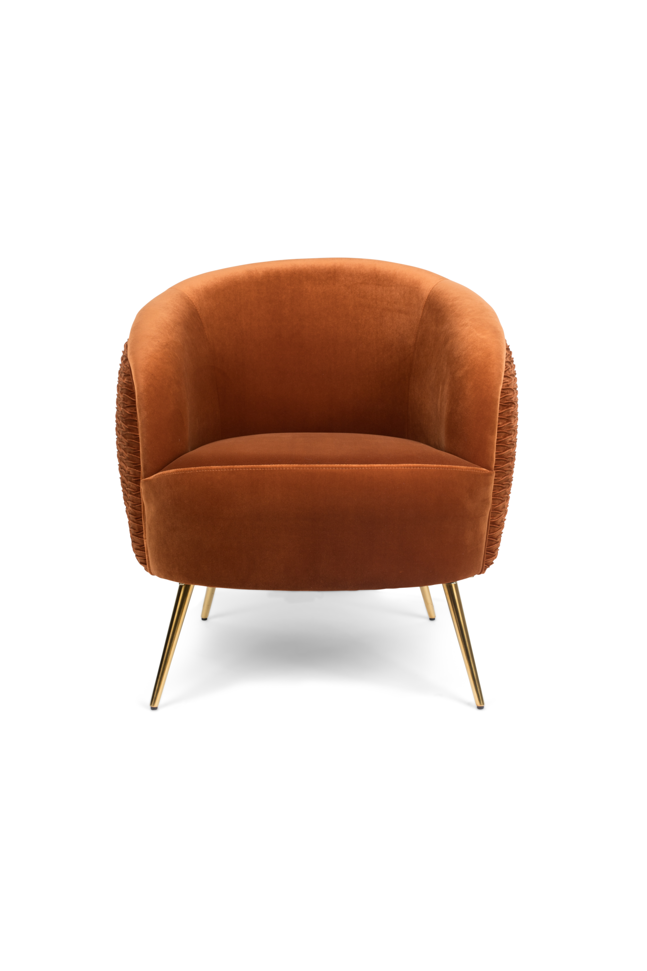 Fauteuil So curvy oranje