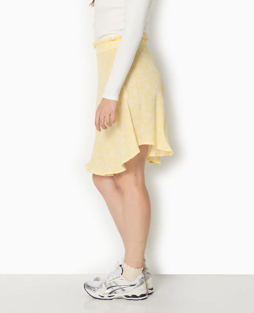 Pimkie Jupe patineuse avec petites fleurs
