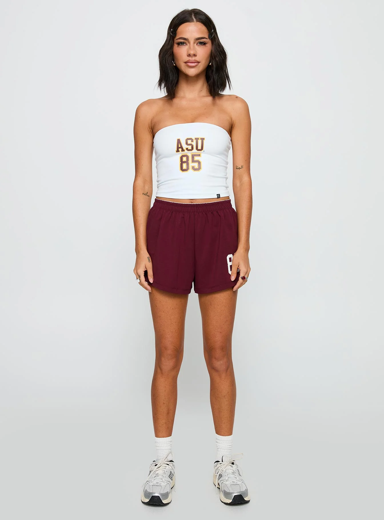 ASU Tube Top White