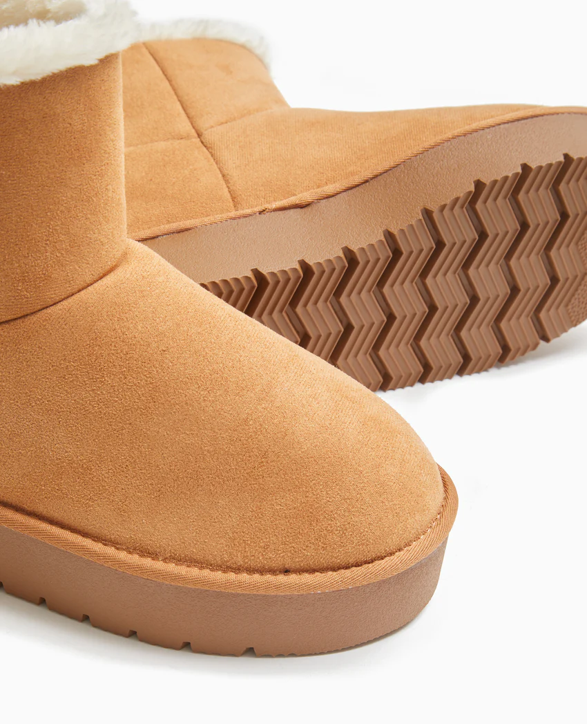 Pimkie Boots fourrées en suédine