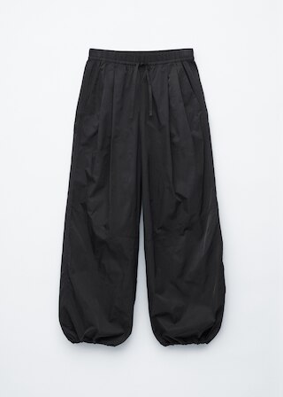 & Other Stories DRAWSTRING BARREL LEG TROUSERS
