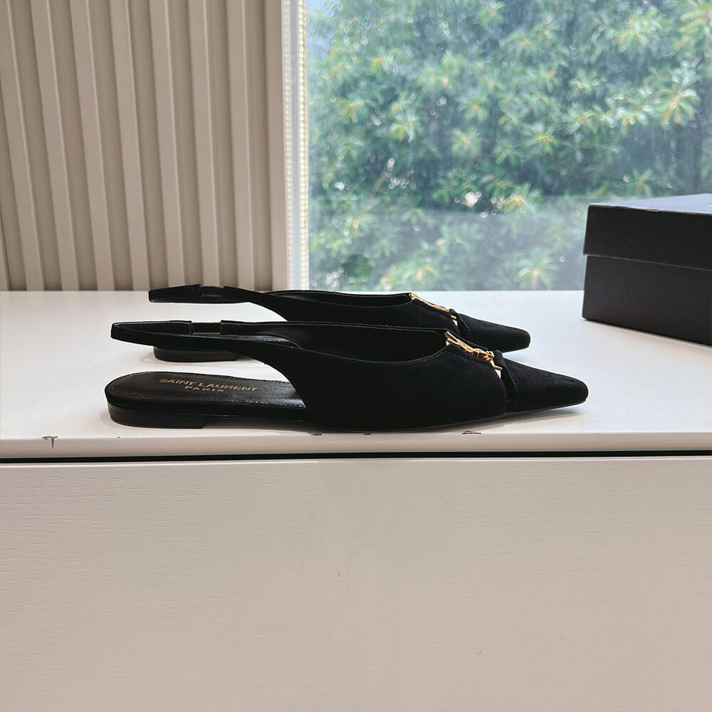 YSL Pointed Toe Slingback - Top Club
