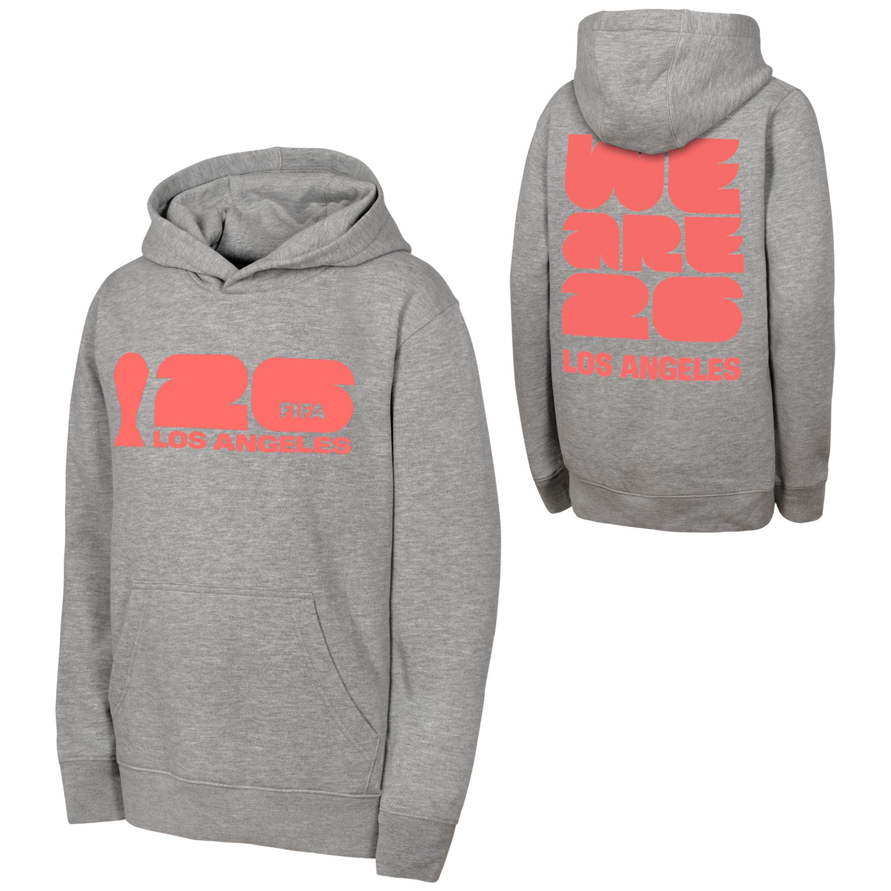 2026 World Cup Los Angeles Grey Hoodie - Unisex